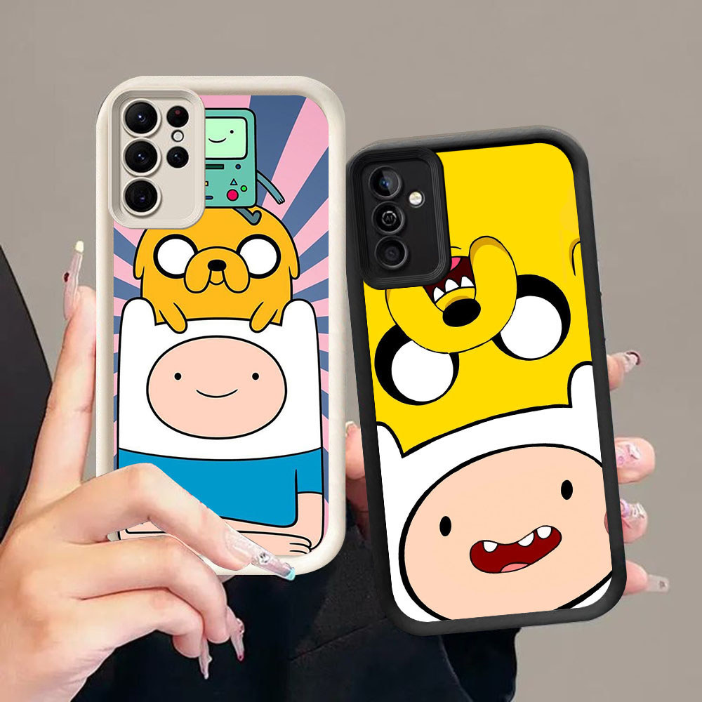 CK-37 Adventure time เคสกันกระแทกสําหรับ Samsung A55 A54 M15 S25 S24 S21 FE Ultra
