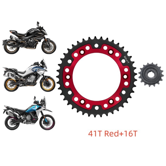 FOR CFMOTO 800NK 800MT Large And Small Sprockets Chain Plates Tooth Discs Flywheels CF800-5-7 Motor