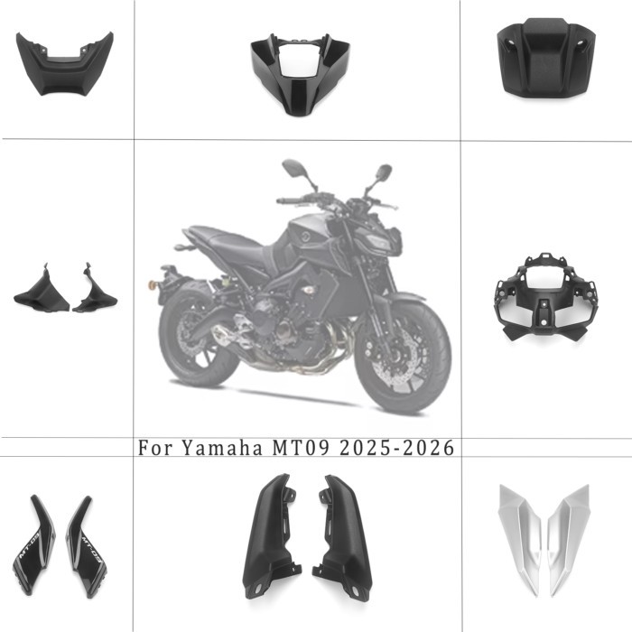 ABS Injection Fairing For Yamaha 2025 2026 MT09 MT 09 FZ-09 FZ 09 mt-09 Street Bike Body Shell Repl