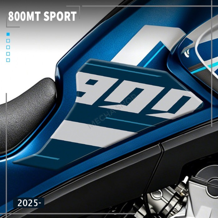 3D Epoxy Resin Motorcycle Decorative Accessories For CFMoto 800 MT Sport 2025 800MT Explore Side Ta