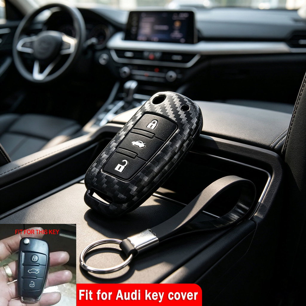 ซิลิโคนรีโมทกุญแจรถ Fob ฝาครอบ Protecor สําหรับ Audi a1 a3 8p a4 b7 a5 a6 c6 a7 a8 r8 TT s5 s6 s7 s8