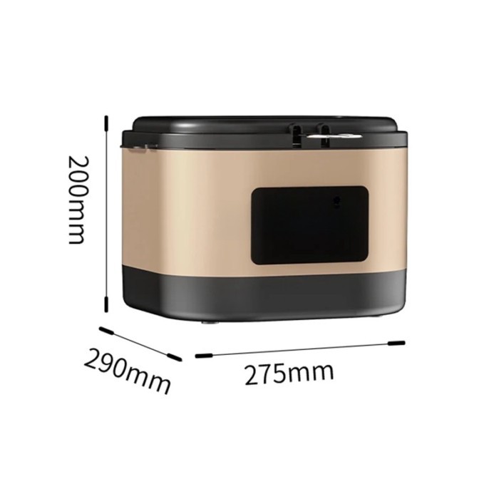 Household Electric Deep Fryer Intelligent Fryers With Oil Temperature Adjustable Frying Machine