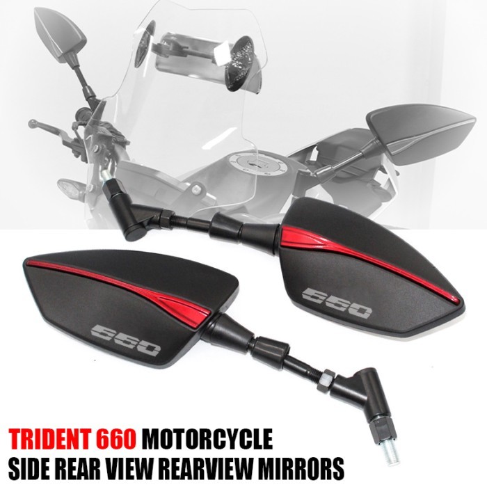 For Triumph Trident 660 Trident660  Motorcycle Side Rear View Rearview Mirrors