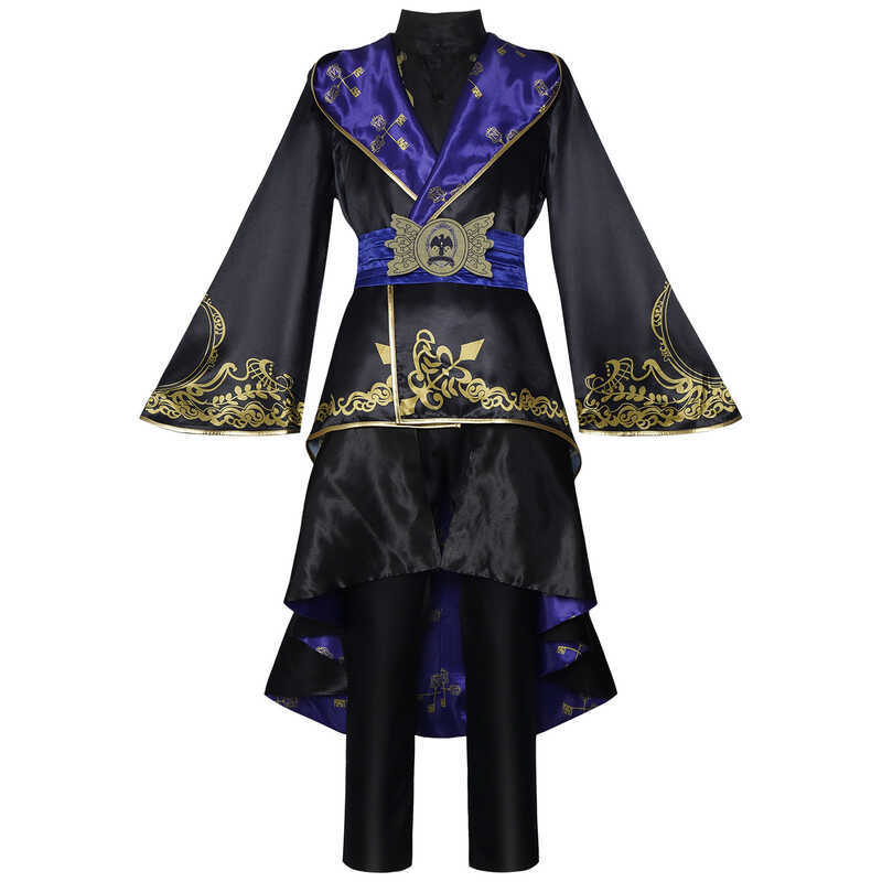M Twisted Wonderland Ceremonial Outfit Cosplay Costume, Anime 2D Role-Play Stage Wear