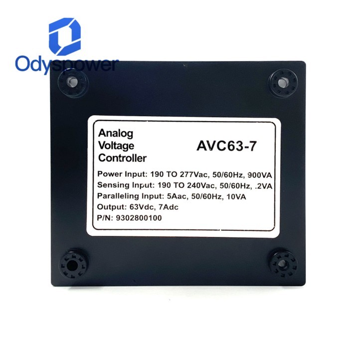 AVC63-7 AVR Automatic Voltage Regulator for 2kva Brushless Generator