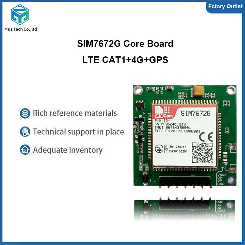 B SIMcom SIM7672G Core Board Development Kit LTE CAT1 4G Module Global Band Support Data+GNSS(Option