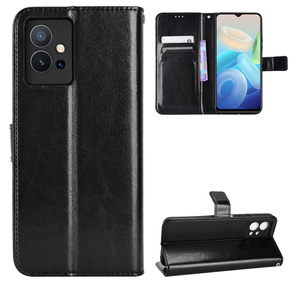 กระเป๋าสตางค์หนังสําหรับ Vivo Y50 Y51 Y51A Y52 Y52S Y53S Y55 Y55S Y35 Plus Y35M + Y36 Y38 Y39 Flip C