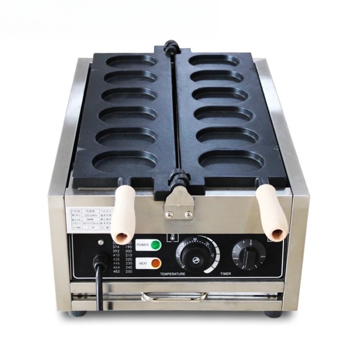 Six-hole egg machine chicken cake machine egg burger machine