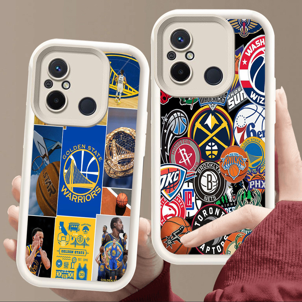 สําหรับ Xiaomi Redmi หมายเหตุ POCO C55 C71 9C A2 9A 7 C65 12C M4 A5 9T 10C M3 A1 Pro นุ่มสีขาว E114 