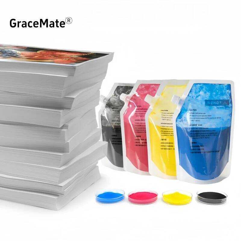 500g/Pc ใช้งานร่วมกับผงสําหรับ Konica Minolta BIZHUB C452 C552 C652 สีเลเซอร์ตลับหมึก