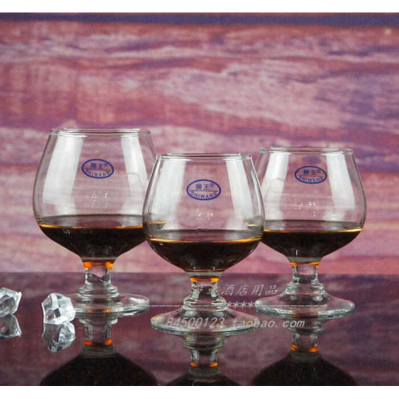 Lion King แก้วหนาบรั่นดีแก้วสั้น-เท้า Western แก้วไวน์ Cheers Glass แก้ววิสกี้ 501X07/160ml