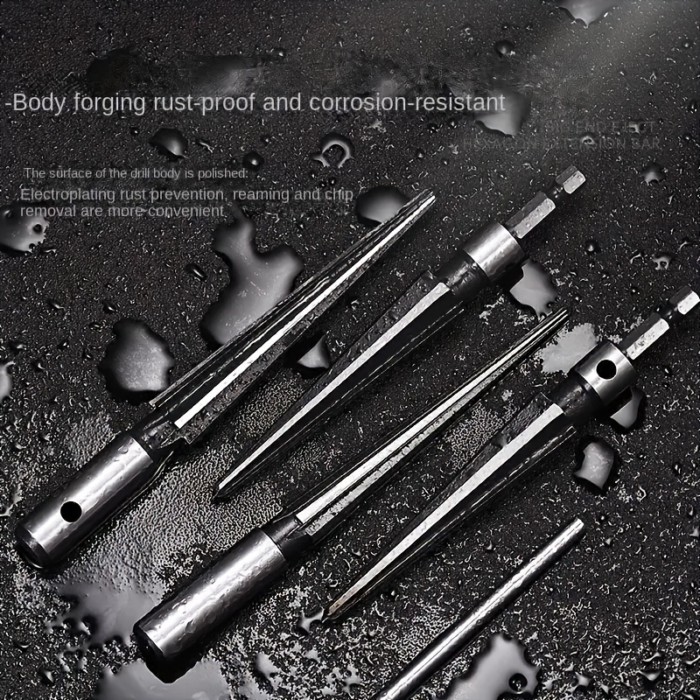 Tapered Hex Reamer, Tapered Reamer, T Handle Taper Reamer, Reamer Tool,Bridge Pin Hole Handheld T S