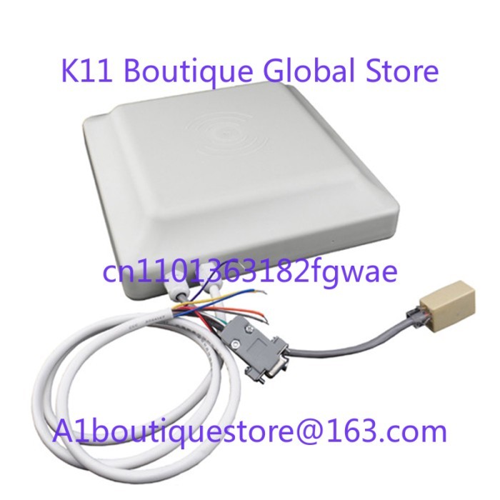 High Frequency Uhf Rfid Reader 5meters Long Range Rfid Reader Gate Opener with WG 26 / RS232 /RS485