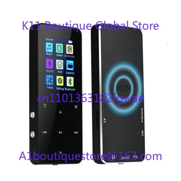 Foreign Trade Metal Bluetooth MP3 Student Walkman MP4 Lossless Music Player Touch Screen Recording