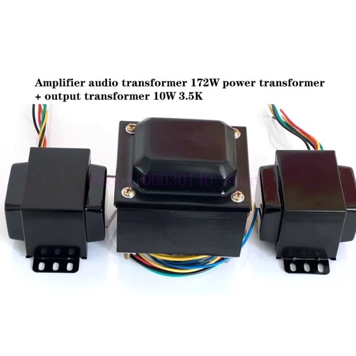 300B FU50 vacuum tube amplifier audio transformer 172W power transformer + output transformer 10W 3