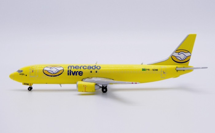 พร้อมสต็อก JC Wings 1: 400 Mercado Livre B737-400 PR-SDM รุ่น Out of Print Model
