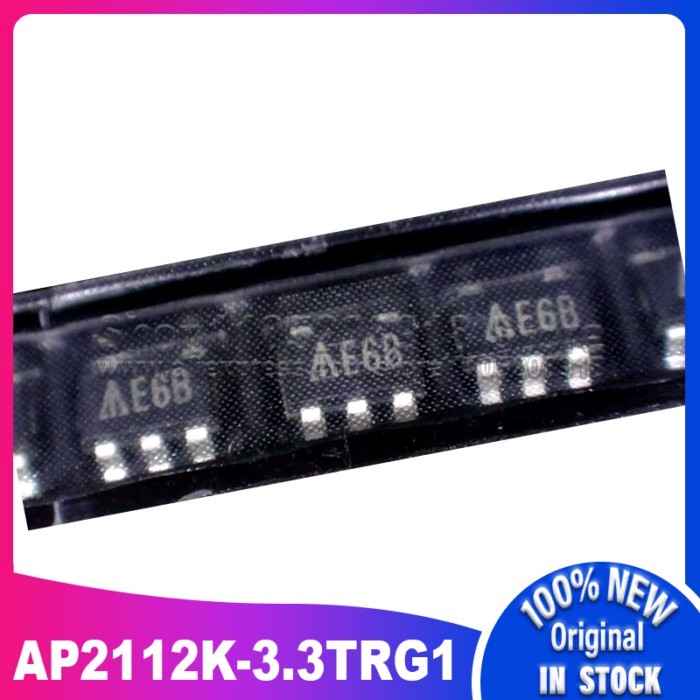 50PCS/LOT AP2112K-3.3TRG1 AP2112K-3.3 G3P SOT23-5 100% New Spot stock