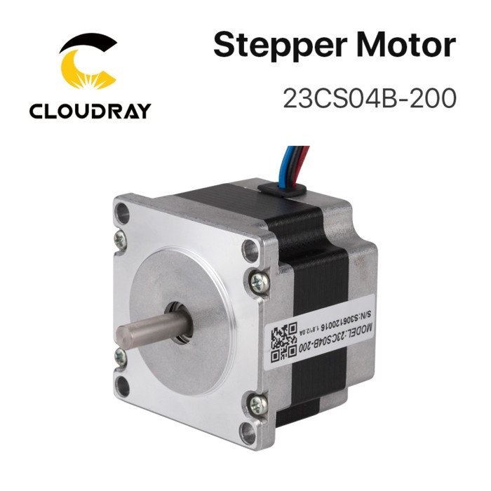 Nema23 Stepper Motor 42mm 0.4N.m 2.0A 2 Phase Stepper Motor 4-lead Cable for 3D printer CNC Laser G