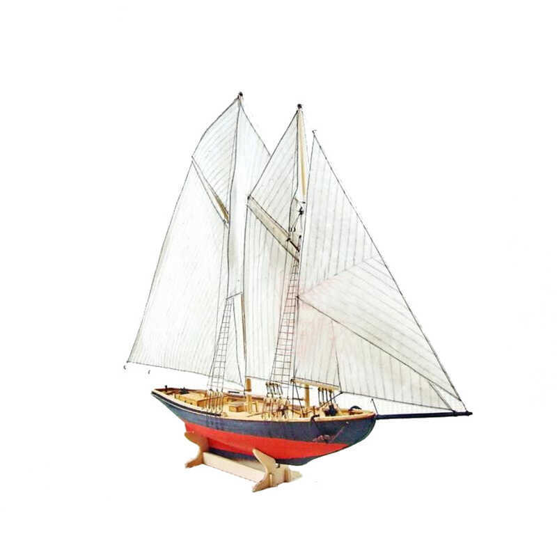& Scale 1/87 Ship Model Buiding Kit Benjamin W.Latham 102 sailboat wooden model kit DIY boat