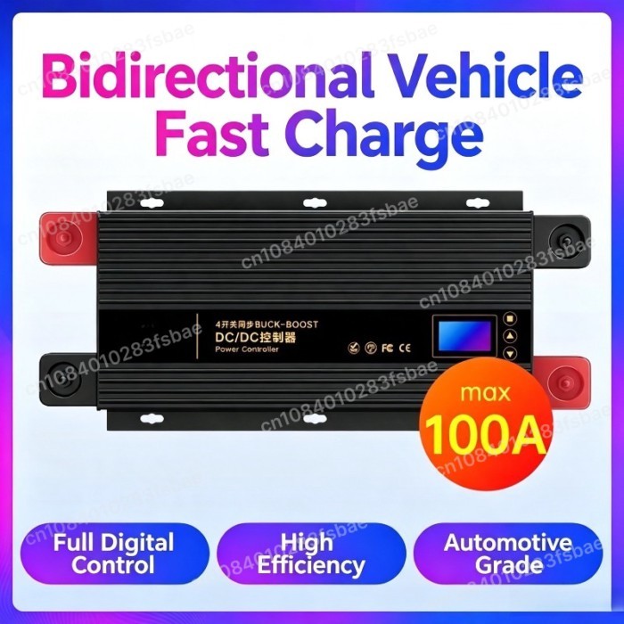 Battery DC Power Converter Intelligent Dual Battery Isolator Charger Voltage Boost Buck Control For