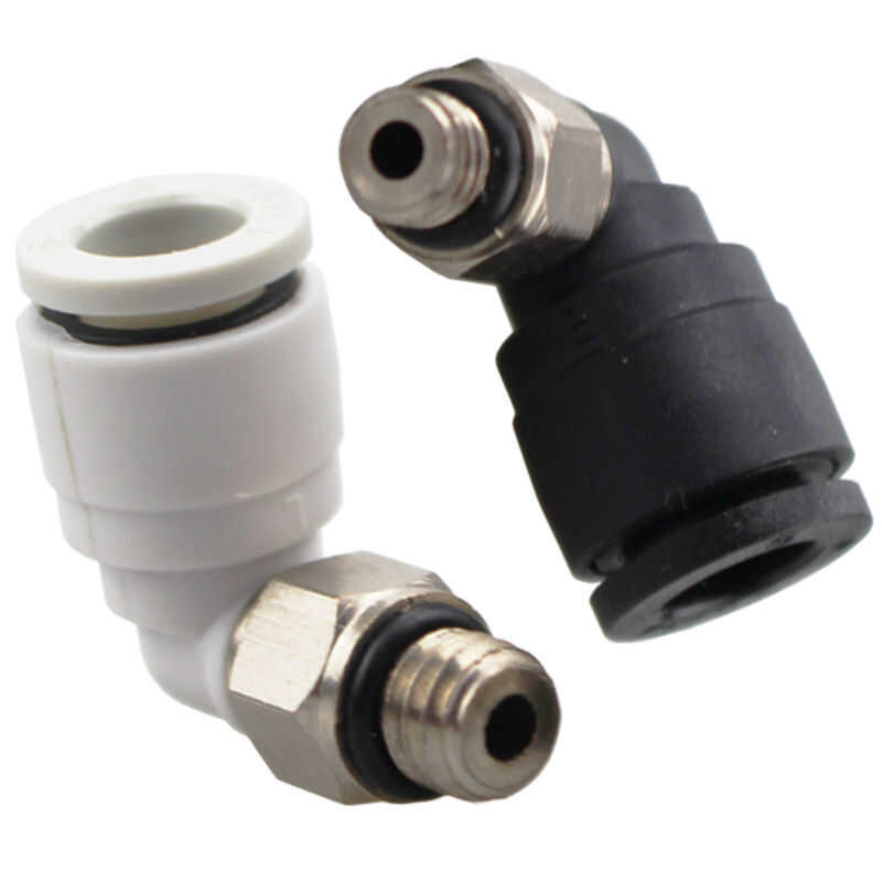 t Coupler MPL4-M5 PL6-M5C M3 M6 4-M4C 3-M3C Copper Plated Nickel And PBT Plastic Air Tube Fitting