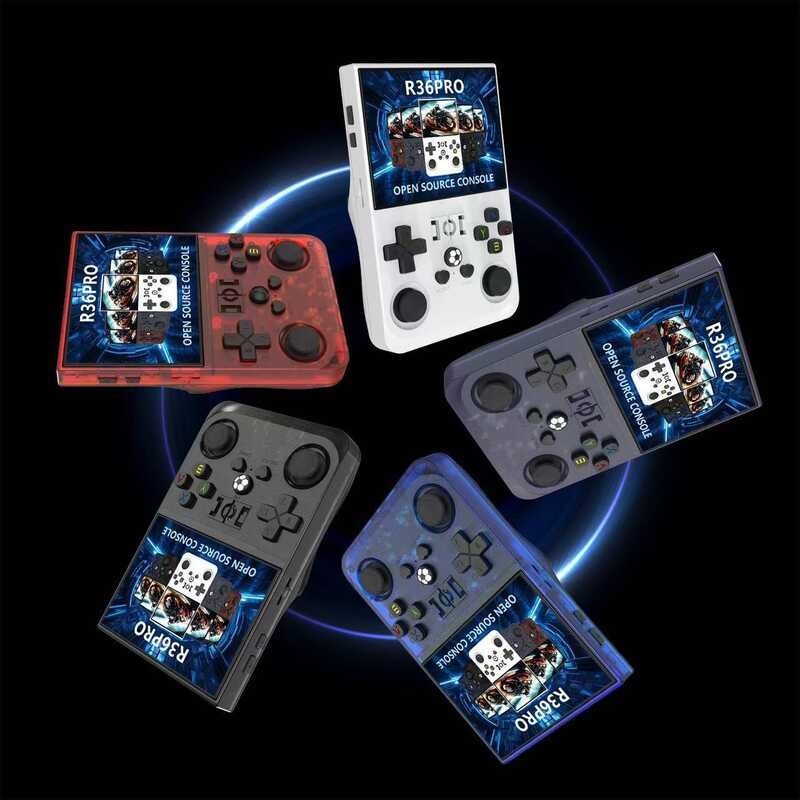 R36PRO R36MAX เปิดแหล่งเกมมือถือคอนโซลเกมแบบพกพาอาเขต