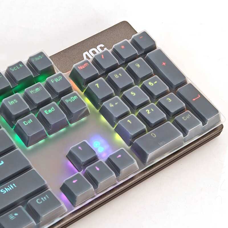 เหมาะสําหรับ AOC GK410 GK420 GK430 KB121 คีย์บอร์ดป้องกันฟิล์ม GK530 GM410 104-Key Cover 87-Key แบบม