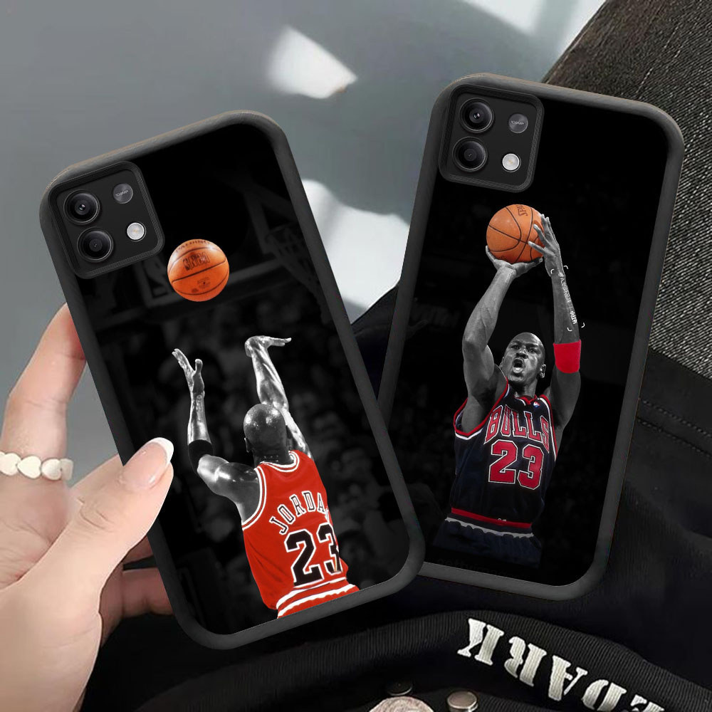 CK-81 NBA Jordan เคสกันกระแทกสําหรับ Xiaomi Redmi หมายเหตุ 13 Poco X6 X7 M6 M7 NEO Pro