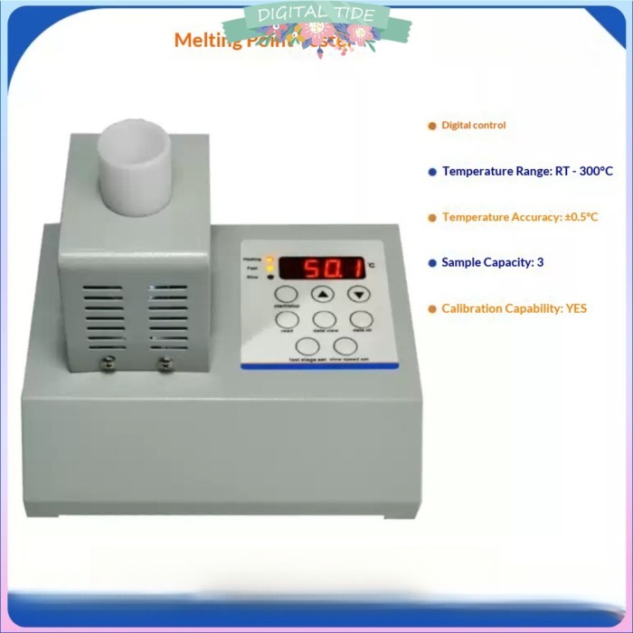 Purity testing instrument equipment, laboratory melting point instrument, melting point tester, lab