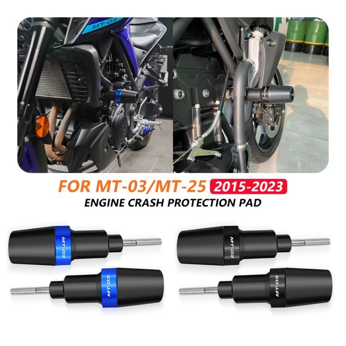Motorcycle Chassis Buffer Shroud For Yamaha MT-03 MT-25 2015-2022 2023 MT03 MT25 Engine Crash Pad I