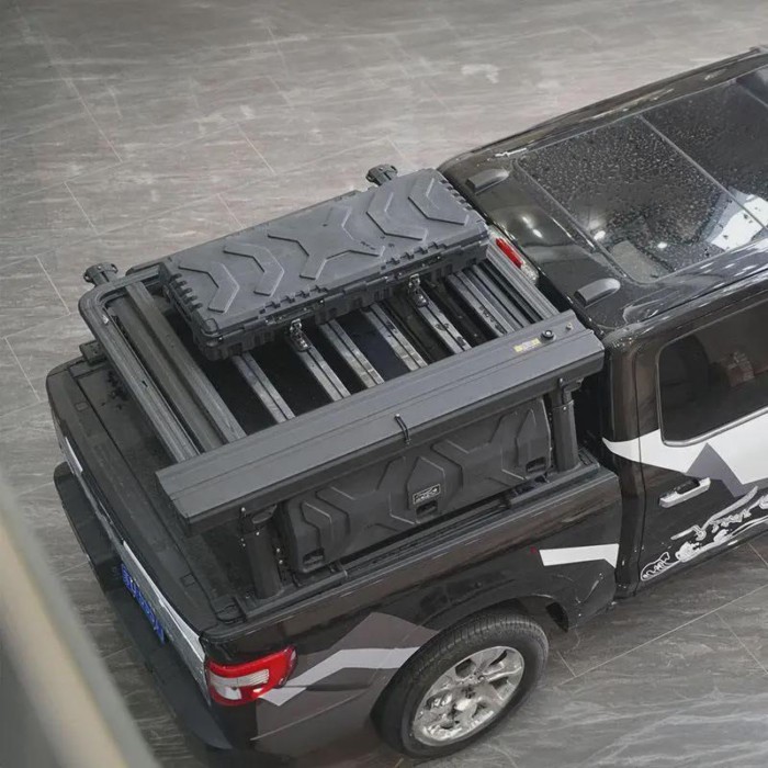Roof Top Water Tank Aluminum 4X4 Offroad Car Accessories Roof Water Storage Tank With Awning Tent S