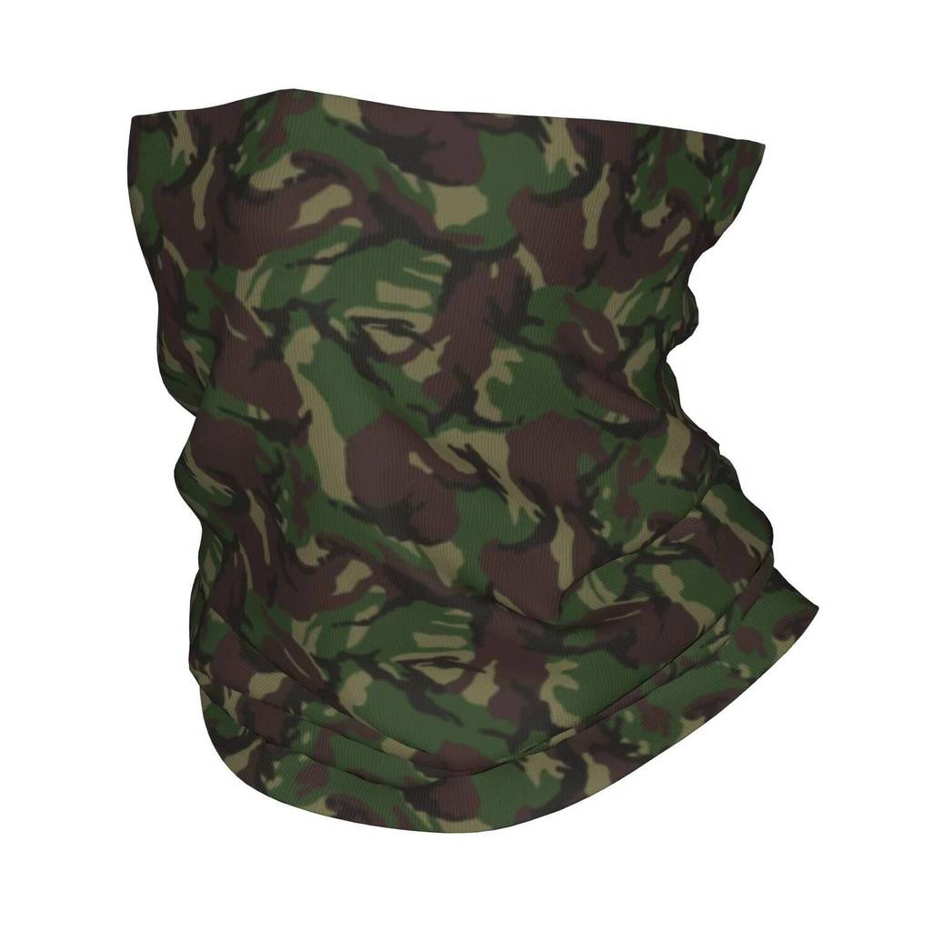 Custom DPM Camo Bandana คออุ่นผู้ชายผู้หญิงฤดูหนาวเดินป่าผ้าพันคอสกี Gaiter กองทัพทหาร Camouflage Fa
