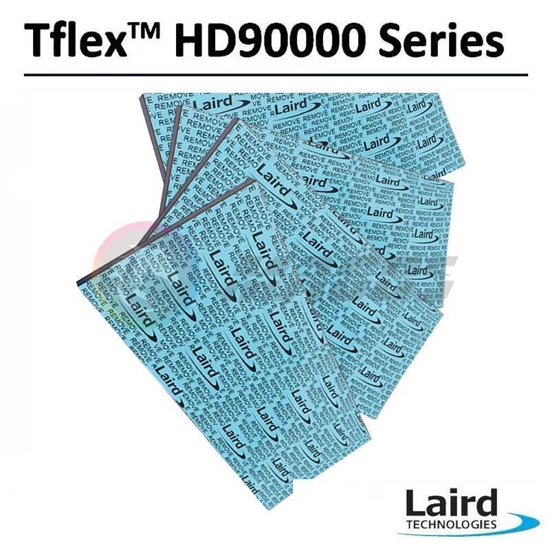 Laird Tflex HD90000 แผ่นซิลิโคนนําความร้อน 7.5W/mk M.2 SSD RTX 3080 3090 GPU หน่วยความจํา Cooling ซิ