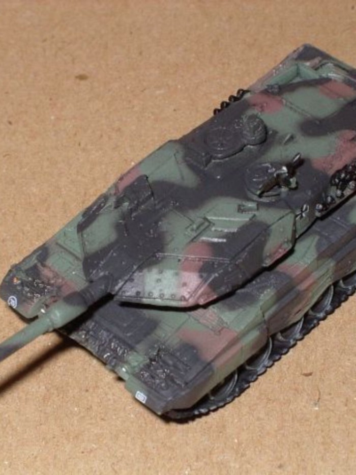 Ocean Hall Takara 1/144 World Tank Museum No. 6 T80 Leopard 2 Mekava M1A1A2 Ready Stock Out of Print
