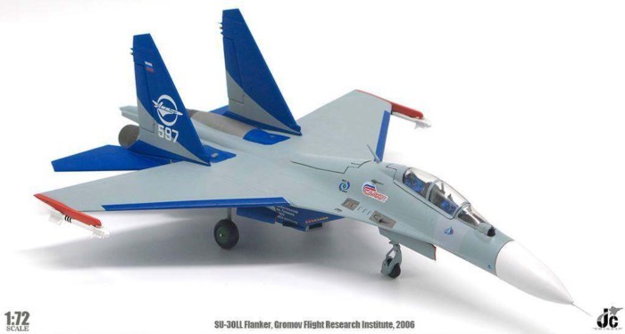 ข้อเสนอพิเศษ JC Wings Russia Grocov Flight Research Institute SU-30LL 1: 72 SU 30 Out of Print Model