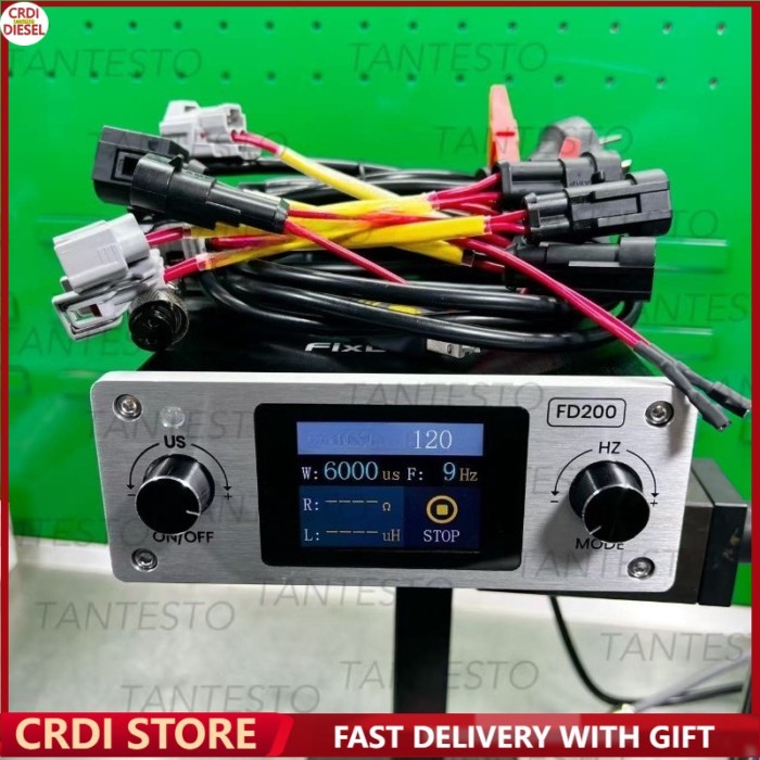 FD200 Fuel Injector Tester Magnetic Electric Fuel Injector Tester AHE Tester Fuel Injector Calibrat