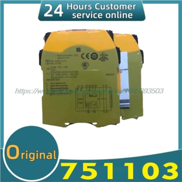 Brand new original PNOZ S3 2 n/o 750103 751103