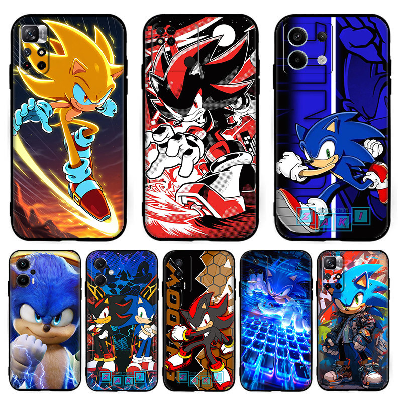 สําหรับ Redmi K20 K40 K60 K70 Pro K50 Gaming A3 A3X Cool การ์ตูนอะนิเมะ Sonic the Hedgehog 9Y5 แฟชั่