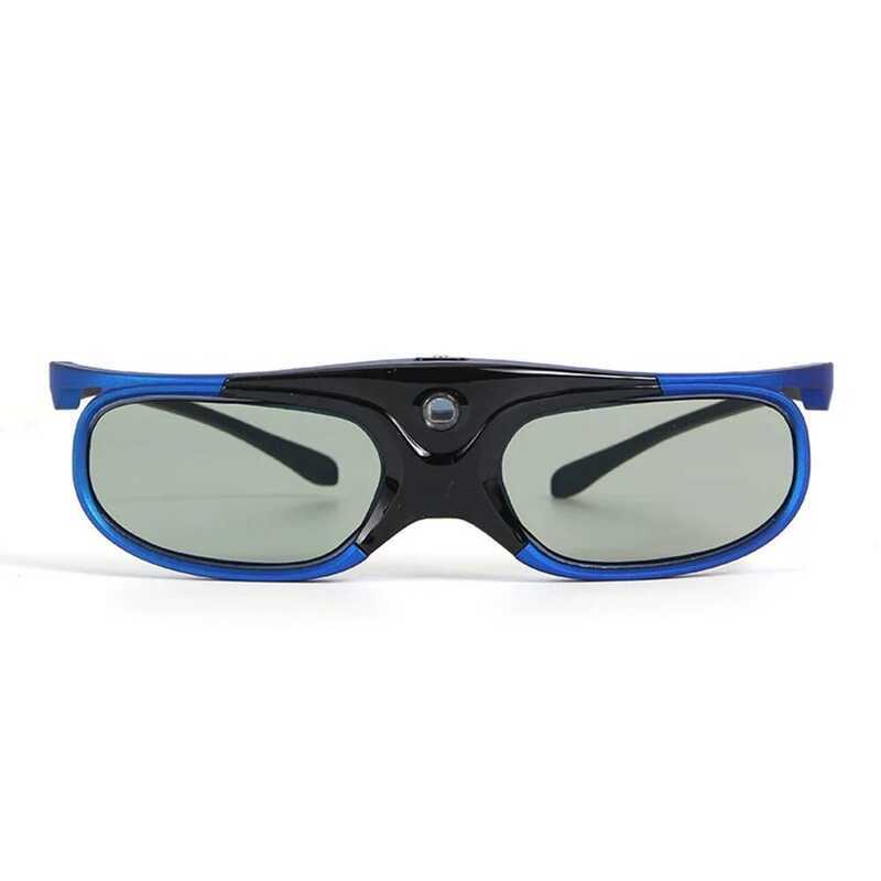 Hot Universal DLP L 3D แว่นตาสําหรับ Xgimi Z3/Z4/Z6/H2 ถั่ว G1/P2 Active Shutter 96-144HZ ชาร์จ BenQ