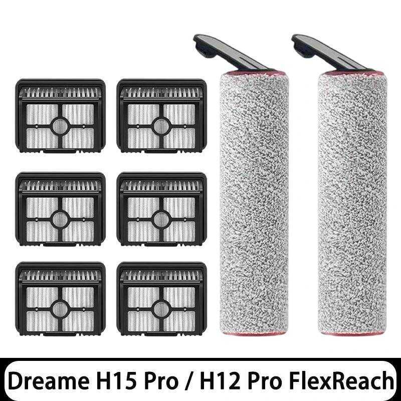 C Compatible For Dreame H15 Pro / H12 Pro Flexreach / H13 Flexreach Brush Filter Accessories, ❌Not