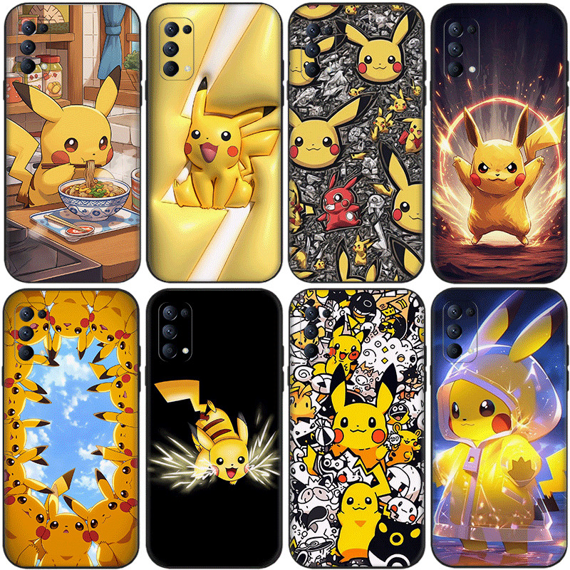 OPPO Reno 5 6 5K 8T 7 lite 7z A3 A3X A80 A60 A40 pro TPU ความเข้ากันได้ Soft Case เคสโทรศัพท์เคส (W-