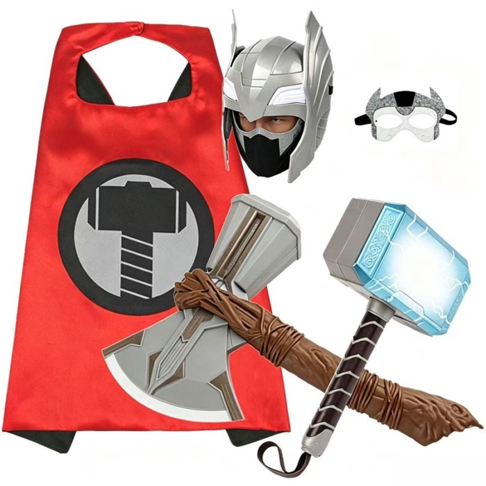 Storm Tomahawk Thor Axe Avengers 4s Thor อุปกรณ์ประกอบฉากสำหรับผู้ใหญ่สำหรับเด็ก Endgame Performanc