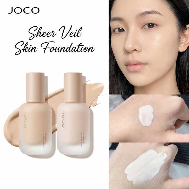 JOCO Light Gauze Beauty Liquid Foundation คอนซีลเลอร์ให้ความชุ่มชื้นยาวนาน Non-Take-Off ครีมผิวรองพื