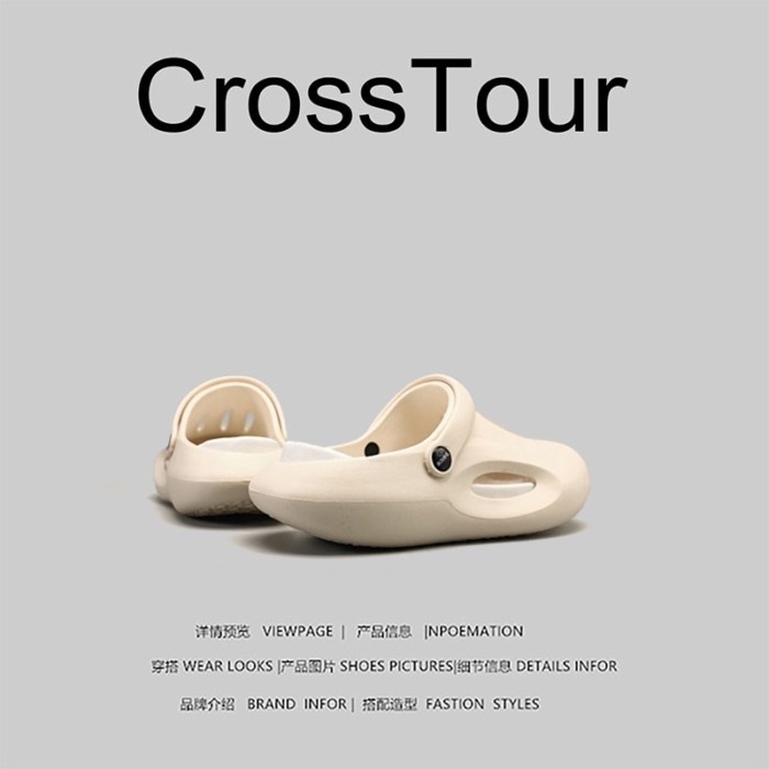 รองเท้า Croc รองเท้า Croc รองเท้าลำลอง ฤดูใบไม้ผลิ 2026 รองเท้า Croc กันลื่นใหม่ รองเท้าลำลอง