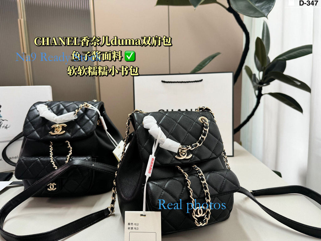[na9 Ready Stock] Size: 20 x 16cm Backpack Chain Backpack แฟชั่นทนทาน
