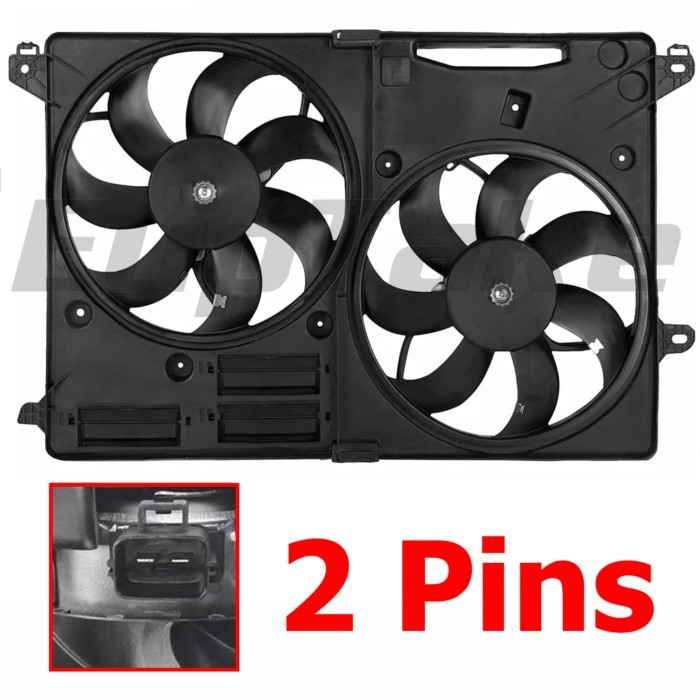 Electric Cooling Radiator Fan Assembly For Ford Fusion 2014-2016 1.5 L DG938C607CC DG93 8C607 CC 51