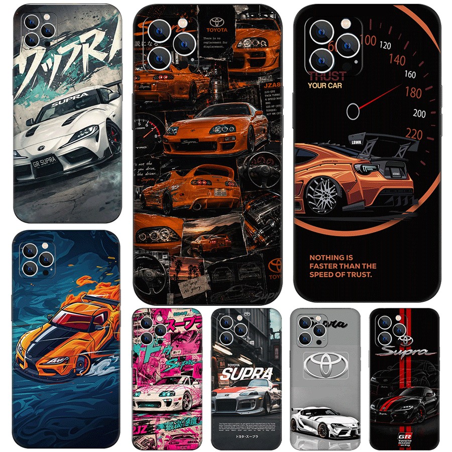 สําหรับiPhone 5 5s SE 6s 6 7 8 Plus X XS XR 11 Pro Max TPUเคสโทรศัพท์Soft Shellฝาครอบป้องกันToyotaกี
