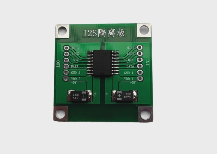 I2S IIS Signal Isolation Board Digital Audio Interface Pchifi Eliminates Interference and Separates