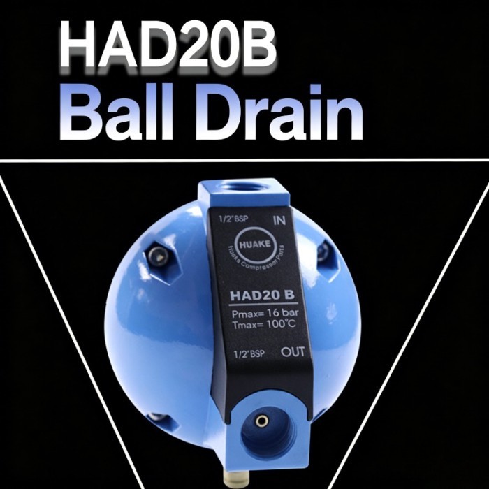BSP 400L/M AOK20B Automatic Drain Filter Air Compressor дренажный клапан HAD20B Compressed Air Auto