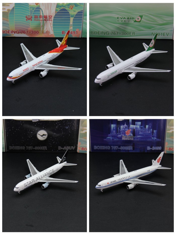 GeminiStar B763 B-2491B-2499D-ABUV N601EV เครื่องบินโดยสารรุ่น 1/400 รถรุ่น